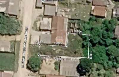 Terreno à venda na Rua Flávia Saldanha Machado, 69, Jardim Novo Horizonte da Cachoeira, Almirante Tamandaré, 285 m2 por R$ 98.500