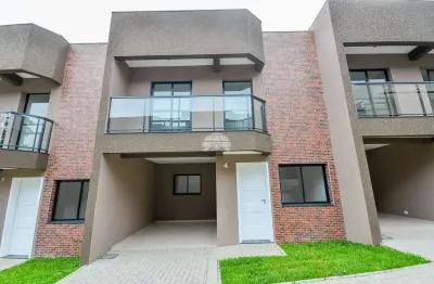 Casa em condomínio fechado com 3 quartos à venda na rua joão barwik, 61, cachoeira, curitiba, 89 m2 por r$ 544.230