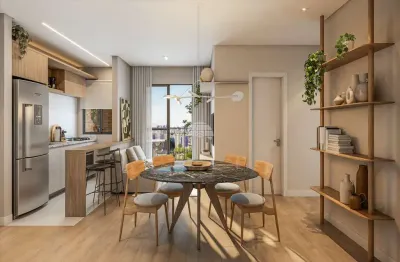 Apartamento com 2 quartos à venda na rua beija-flor, 170, loteamento montparnasse, almirante tamandaré, 55 m2 por r$ 383.900