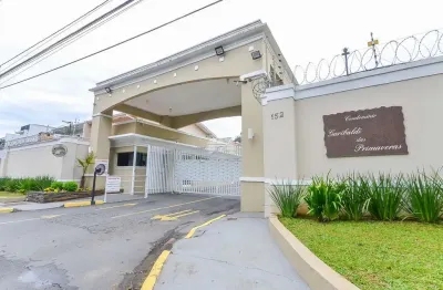 Casa em condomínio fechado com 3 quartos à venda na rua frederico stella, 152, cachoeira, curitiba, 84 m2 por r$ 380.000