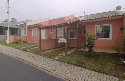 Casa em condomínio fechado com 2 quartos à venda na rua jihad hissam dehaini, 24, costeira, araucária, 50 m2 por r$ 270.000