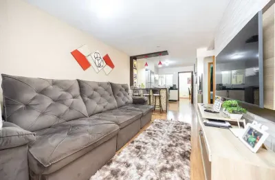 Casa em condomínio fechado com 2 quartos à venda na rua carlos vicente zapxon, 1338, costeira, araucária, 71 m2 por r$ 299.000