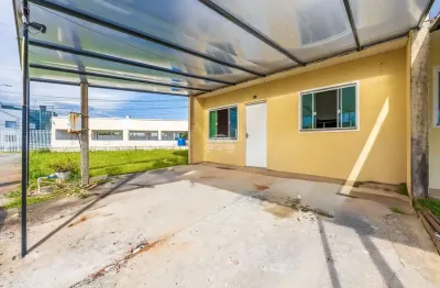 Casa com 2 quartos à venda na rua arapongas, 1528, capela velha, araucária, 57 m2 por r$ 290.000