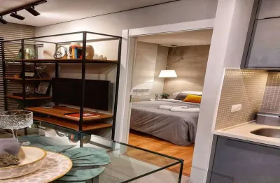 Apartamento com 1 quarto à venda na rua canadá, 1530, bacacheri, curitiba, 38 m2 por r$ 369.000