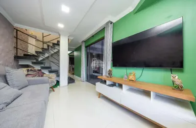 Casa com 3 quartos à venda na rua paranapanema, 390, iguaçu, araucária, 130 m2 por r$ 650.000