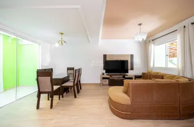 Casa em condomínio fechado com 3 quartos à venda na rua major theolindo ferreira ribas, 2344, boqueirão, curitiba, 123 m2 por r$ 750.000