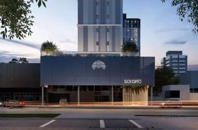 Apartamento com 1 quarto à venda na avenida república argentina, 4483, novo mundo, curitiba, 24 m2 por r$ 290.000