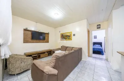 Casa em condomínio fechado com 2 quartos à venda na rua crisântemo, 1650, campina da barra, araucária, 54 m2 por r$ 265.000