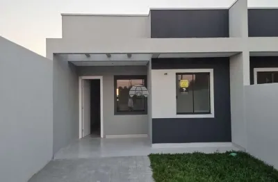 Casa com 3 quartos à venda na rua doutor alceu da silva oliveira, 468, costeira, araucária, 67 m2 por r$ 480.000