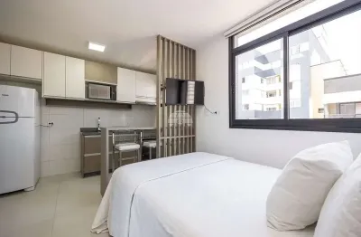 Apartamento com 1 quarto à venda na rua comendador macedo, 63, centro, curitiba, 26 m2 por r$ 360.000