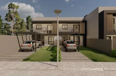 Casa em condomínio fechado com 1 quarto à venda na Rua São Paulo, 66, Jardim Esmeralda, Campo Largo, 128 m2 por R$ 677.420