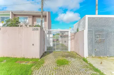 Casa em condomínio fechado com 2 quartos à venda na rua arthur manoel iwersen, 2358, alto boqueirão, curitiba, 40 m2 por r$ 270.000