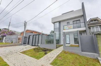 Casa em condomínio fechado com 3 quartos à venda na rua antenor guimarães, 315, pilarzinho, curitiba, 117 m2 por r$ 1.070.000
