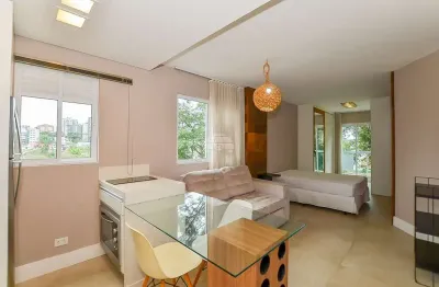 Apartamento com 1 quarto à venda na rua eduardo geronasso, 404, bacacheri, curitiba, 34 m2 por r$ 380.000
