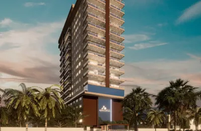 Lindo lançamento em praia grande, jardim real, frente mar, todos apartamentos com vista livre para o mar, sacada gourmet