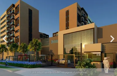 Apartamento face oeste em excelente condomínio clube no ecoville