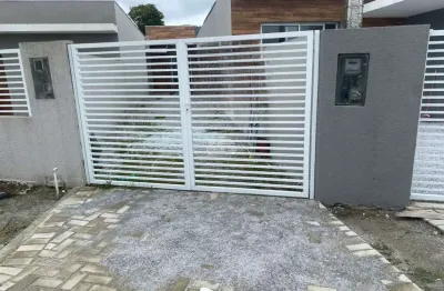 Casa com 2 quartos à venda na rua santa mariana, 143, sertãozinho, matinhos, 68 m2 por r$ 290.000