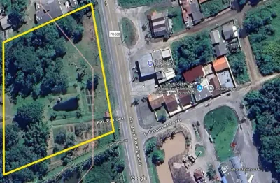 Chácara / sítio à venda na rodovia pr 508  elisio pereira alves filho, 00, sertãozinho, matinhos, 123500 m2 por r$ 9.900.000