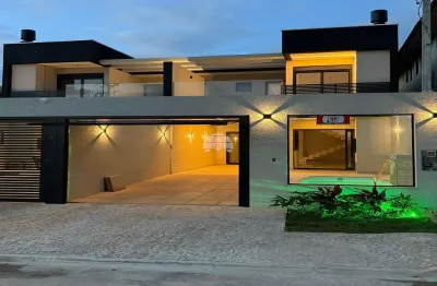 Casa com 4 quartos à venda na rua bolivia, 117, balneário marajó, matinhos, 175 m2 por r$ 1.370.000