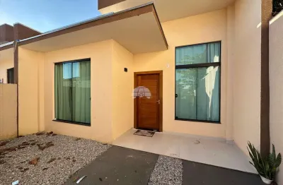 Casa com 2 quartos à venda na rua são francisco, 54, balneário ipacaraí, matinhos, 64 m2 por r$ 395.000