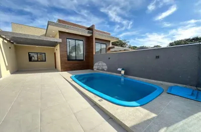 Casa com 3 quartos à venda na rua 15, 609, saint etiene, matinhos, 81 m2 por r$ 485.000