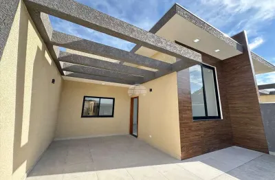 Casa com 3 quartos à venda na rua 15, 609, saint etiene, matinhos, 81 m2 por r$ 465.000