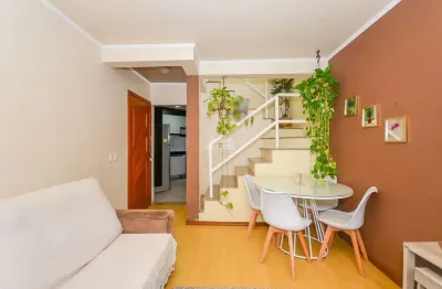Casa em condomínio fechado com 3 quartos à venda na rua antônio scheidt, 239, santa cândida, curitiba, 90 m2 por r$ 410.000