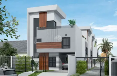 Casa em condomínio fechado com 3 quartos à venda na rua theodoro gbur, 400, tingui, curitiba por r$ 750.000