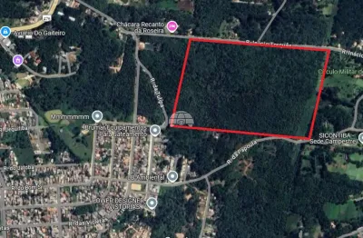 Chácara / sítio à venda na rua inácio torques, 800, roseira, colombo, 84770 m2 por r$ 2.999.000