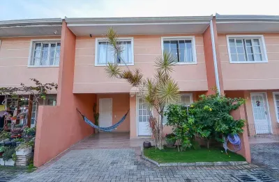 Casa em condomínio fechado com 3 quartos à venda na rua rolando salin zappa mansur, 87, cachoeira, curitiba, 74 m2 por r$ 420.000