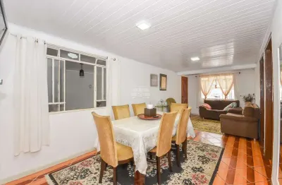 Casa com 7 quartos à venda na rua mobral, 126, santa cândida, curitiba, 159 m2 por r$ 500.000