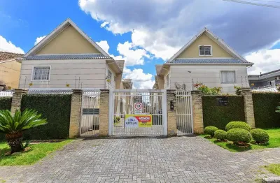 Casa em condomínio fechado com 3 quartos à venda na rua odete laura foggiato, 865, atuba, curitiba, 134 m2 por r$ 680.000