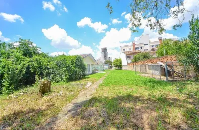 Terreno à venda na rua mário chalbald biscaia, 766, novo mundo, curitiba, 160 m2 por r$ 1.850.000