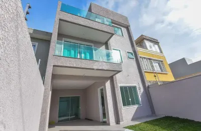 Apartamento com 4 quartos à venda na rua feliciano batista scussiato, casa 06, cidade industrial, curitiba, 140 m2 por r$ 1.450.000