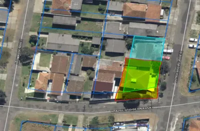 Terreno à venda na rua professor lucir gallieri, 253, são braz, curitiba, 228 m2 por r$ 550.000