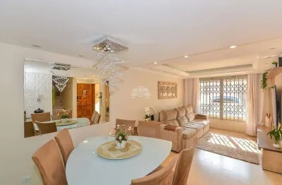 Casa em condomínio fechado com 3 quartos à venda na rua josé ferreira de barros, 830, fanny, curitiba, 130 m2 por r$ 625.000
