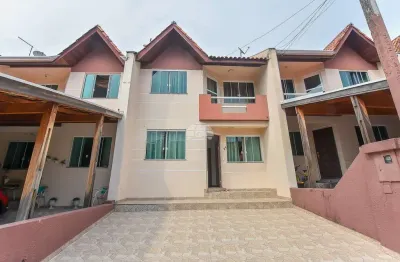 Casa em condomínio fechado com 3 quartos à venda na rua são francisco de sales, 142, alto boqueirão, curitiba, 80 m2 por r$ 480.000