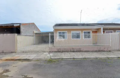 Casa em condomínio fechado com 3 quartos à venda na rua aristeu de castro fernandes, 200, guaraituba, colombo, 56 m2 por r$ 319.000