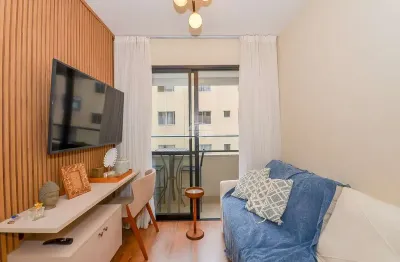 Apartamento com 1 quarto à venda na rua canadá, 1530, bacacheri, curitiba, 27 m2 por r$ 345.000