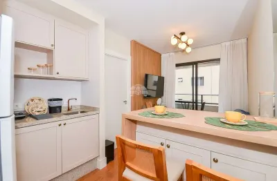 Apartamento com 1 quarto à venda na rua canadá, 1530, bacacheri, curitiba, 27 m2 por r$ 345.000