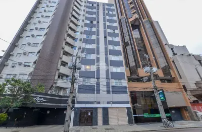 Apartamento com 1 quarto à venda na rua benjamin constant, 51, centro, curitiba, 37 m2 por r$ 250.000