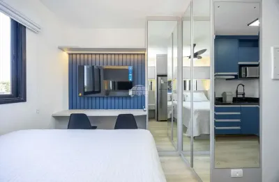 Apartamento com 1 quarto à venda na rua ildefonso stockler de frança, 260, novo mundo, curitiba, 17 m2 por r$ 380.000