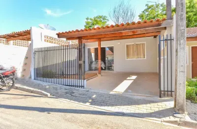 Casa em condomínio fechado com 3 quartos à venda na rua josé de paiva vidal, 1714, vila santa terezinha, campo largo, 150 m2 por r$ 345.000