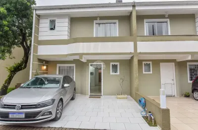 Casa em condomínio fechado com 3 quartos à venda na rua capitão leônidas marques, 1600, uberaba, curitiba, 99 m2 por r$ 750.000