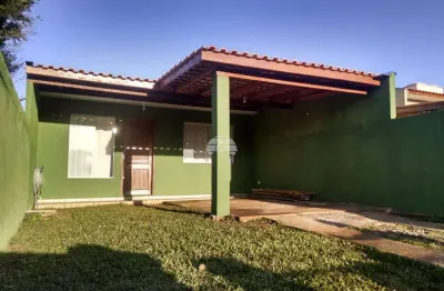 Casa com 2 quartos à venda na rua rio açungui, 114, jardim três rios, campo largo, 49 m2 por r$ 250.000