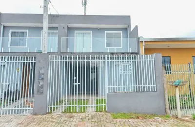 Casa com 2 quartos à venda na rua victalina veiga, 541, tatuquara, curitiba, 50 m2 por r$ 297.000