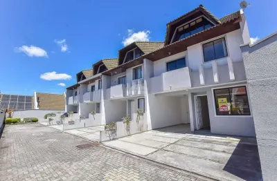 Casa em condomínio fechado com 3 quartos à venda na rua lima barreto, 1546, jardim das américas, curitiba, 165 m2 por r$ 690.000