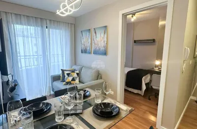 Apartamento com 2 quartos à venda na rua bororós, 1388, portão, curitiba, 34 m2 por r$ 360.000