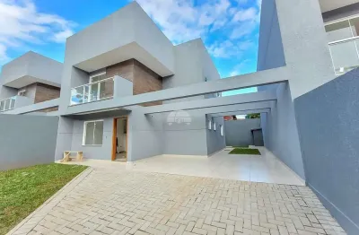 Casa com 3 quartos à venda na rua rio são francisco, 59, jardim esmeralda, colombo, 100 m2 por r$ 580.000