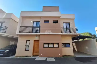 Casa em condomínio fechado com 3 quartos à venda na rua cora coralina, 82, santa cândida, curitiba, 100 m2 por r$ 659.000